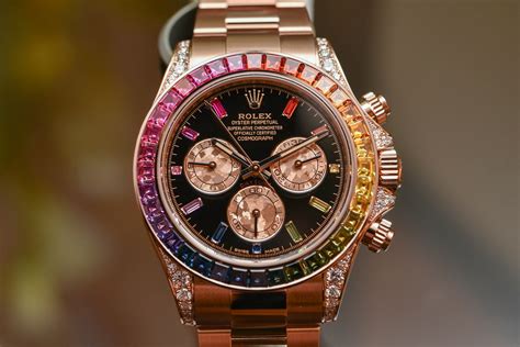 rolex daytona rainbow retail price